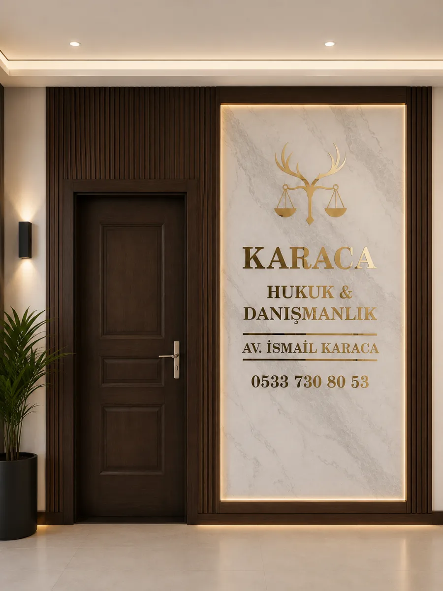 Rize Avukat İsmail Karaca – KARACA Hukuk & Danışmanlık
